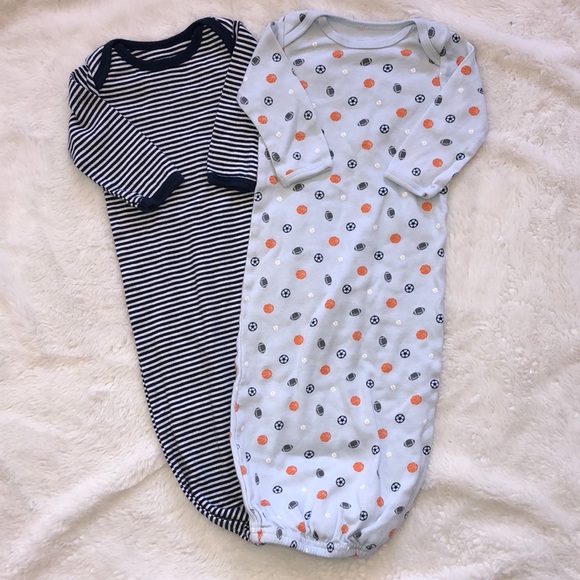 Carter's Other - Carter’s Baby Boy Gowns | Size 0-3 months